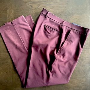 Tommy Purple Mens Dress Pants